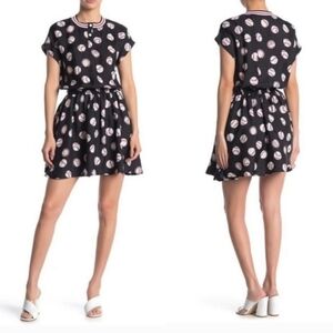 New Love Moschino Baseball Print Mini Dress NWOT Size 6 US